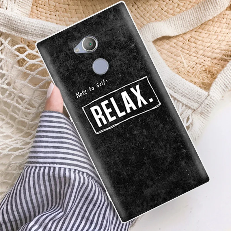 6.0&quot for Sony Xperia XA2 Ultra Transparent Silicone Protective Back Phone Cover Soft Rainbow Case |