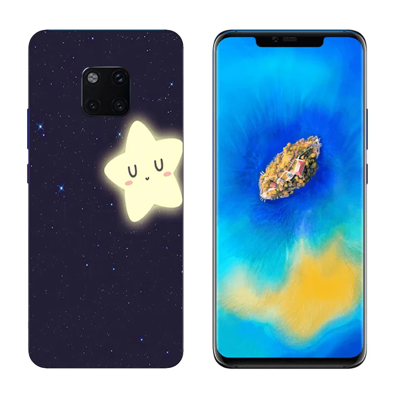 Капа для huawei Коврики 20 Pro Ультра тонкий силиконовый Мягкий задняя крышка 6 39
