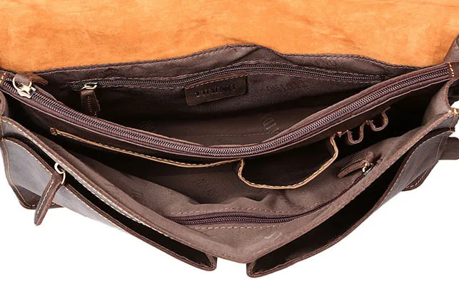 TIDING винтажная сумка из воловьей кожи для школы брендовые дизайнерские сумки