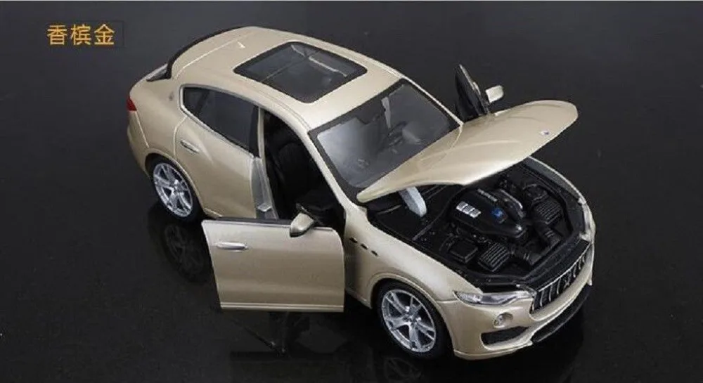 Bburago 1:24 Maserati Levante литая модель спортивного гоночного автомобиля новая игрушка в
