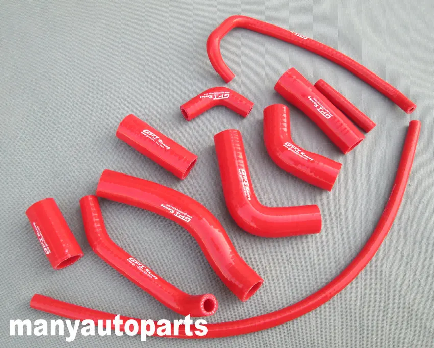 Набор силиконовых радиаторов для Yamaha YZF R6 2006 2007 красный 06 07| |