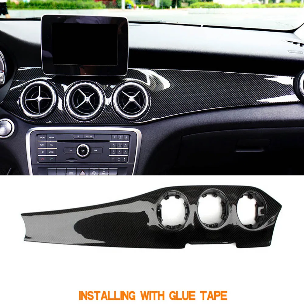 Отделка приборной панели из углеродного волокна для X156 отделка центральной