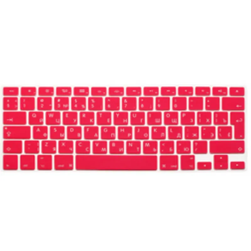 (2 шт.) Защитная пленка для клавиатуры с русскими буквами в английском стиле Macbook Air