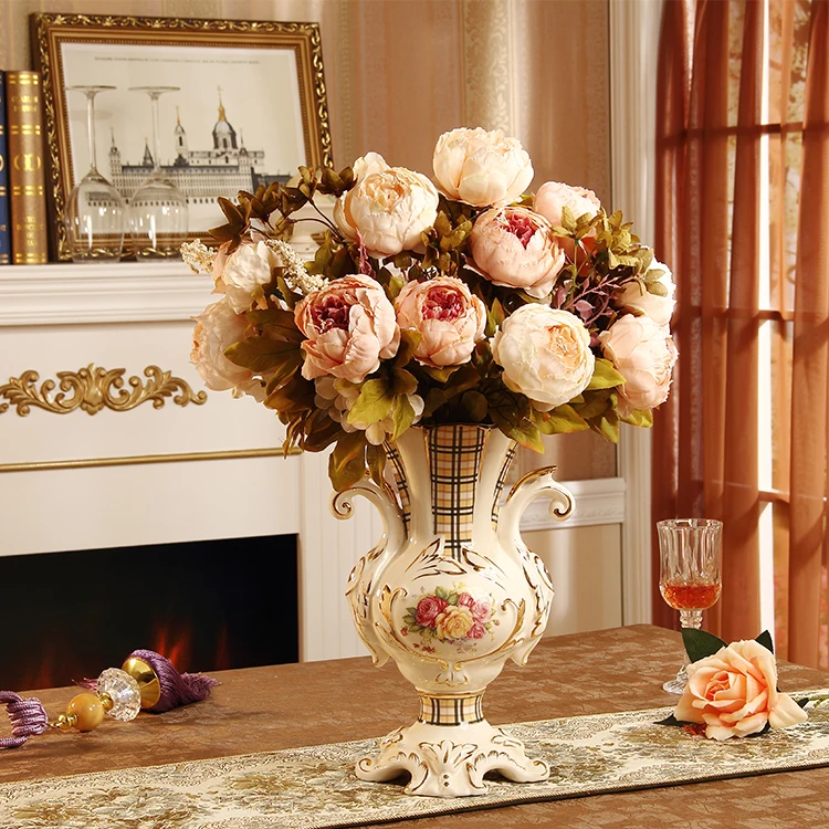 Европейская керамическая ваза Настольная винная комната модное роскошное