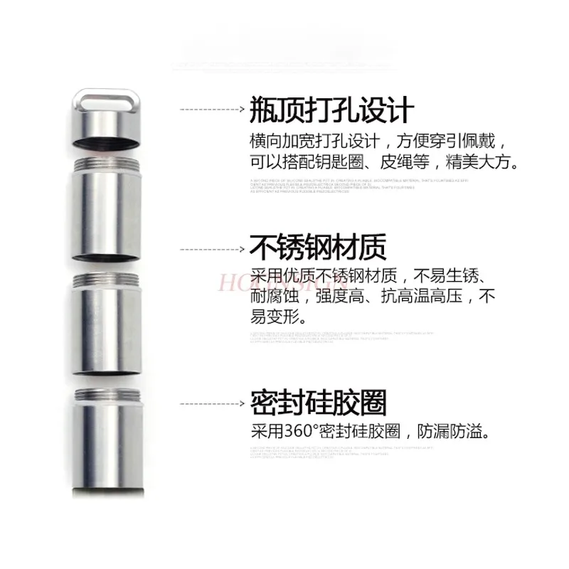 Металлическая маленькая медицинская коробка из нержавеющей стали портативная