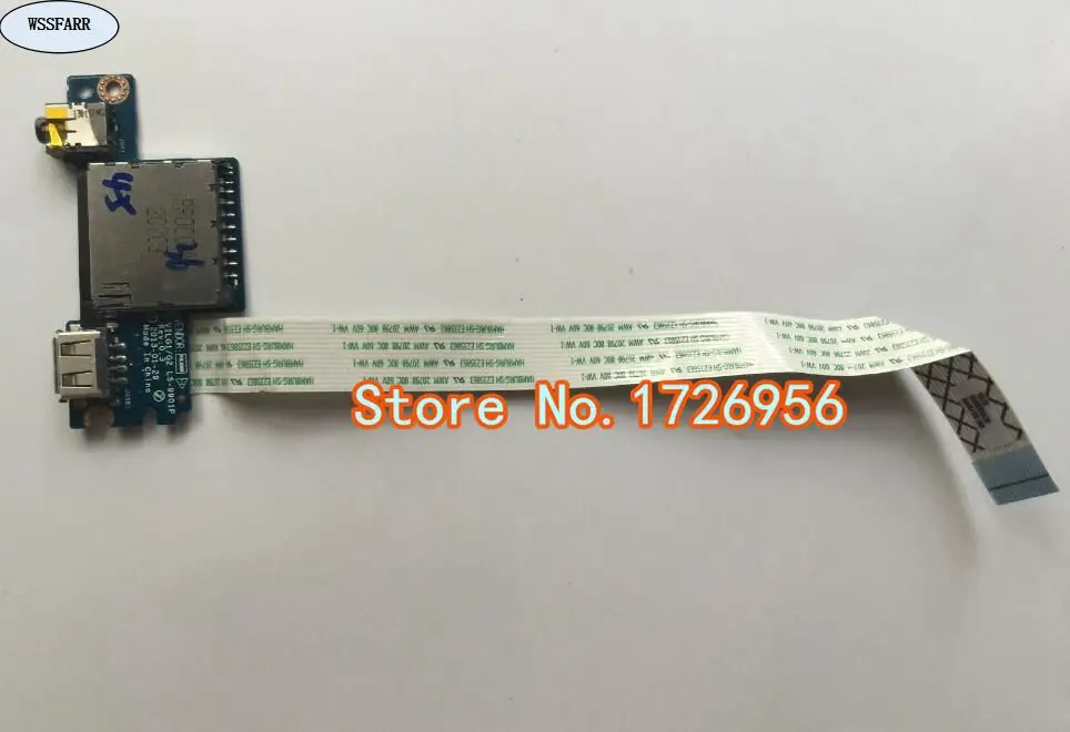 Оригинальный Для Lenovo G400S G500S G505S считыватель звуковых карт USB порт доска с кабелем