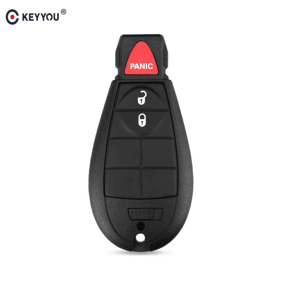 Чехол для дистанционного ключа KEYYOU Jeep Dodge Chrysler Town & Country 2 + 1 3 кнопки бесключевой