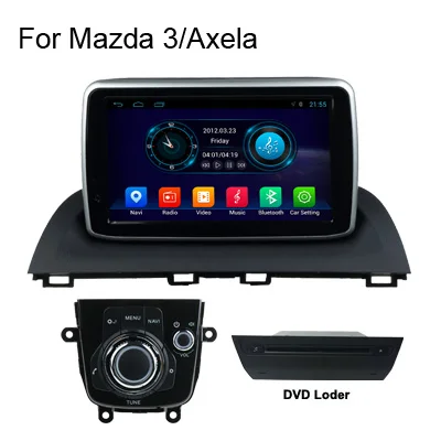 for Mazda 3 Axela SINOSMART четырехъядерный Android 8,1 2G ram автомобильный Радио gps навигатор плеер для Mazda 2/Mazda 3/Axela/CX-3- без Canbus - Цвет: for Mazda 3 Axela