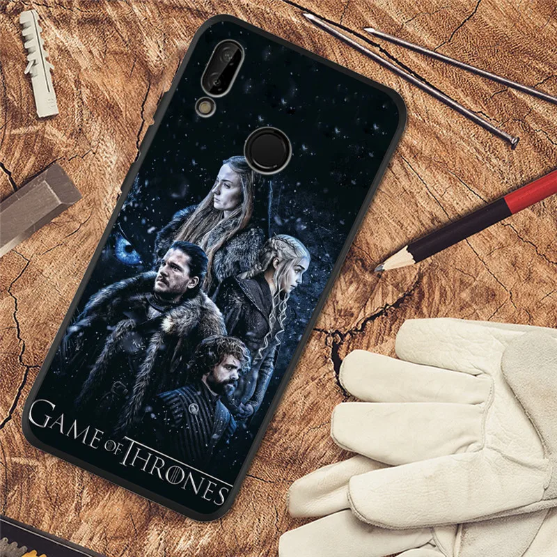 Игра престолов для huawei P8 P10 P20 P30 Коврики 10 20 Honor 8 8X 8C 9 V20 20i 10 Lite Plus Pro Чехол Coque Samsung чехол-Футляр бампер
