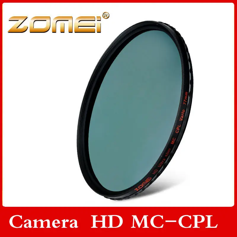 Zomei HD высокой четкости MC поляризационный фильтр с круговым поляризатором CPL Для