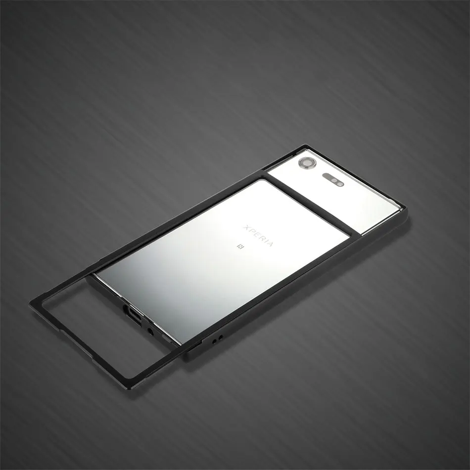 Металлический бампер для Sony Xperia XZ Premium 5 дюйма Ультратонкий алюминиевый рамка