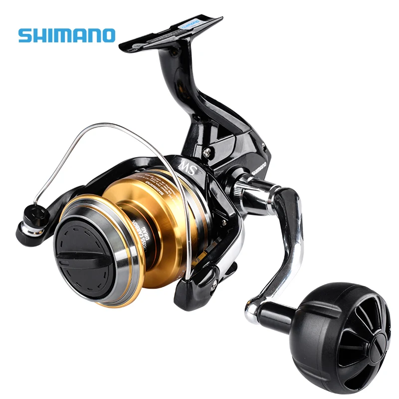 100% оригинальная Рыболовная катушка Shimano SOCORRO SW 8000 Большая Морская 4 + 1BB 9: 1 X Ship с