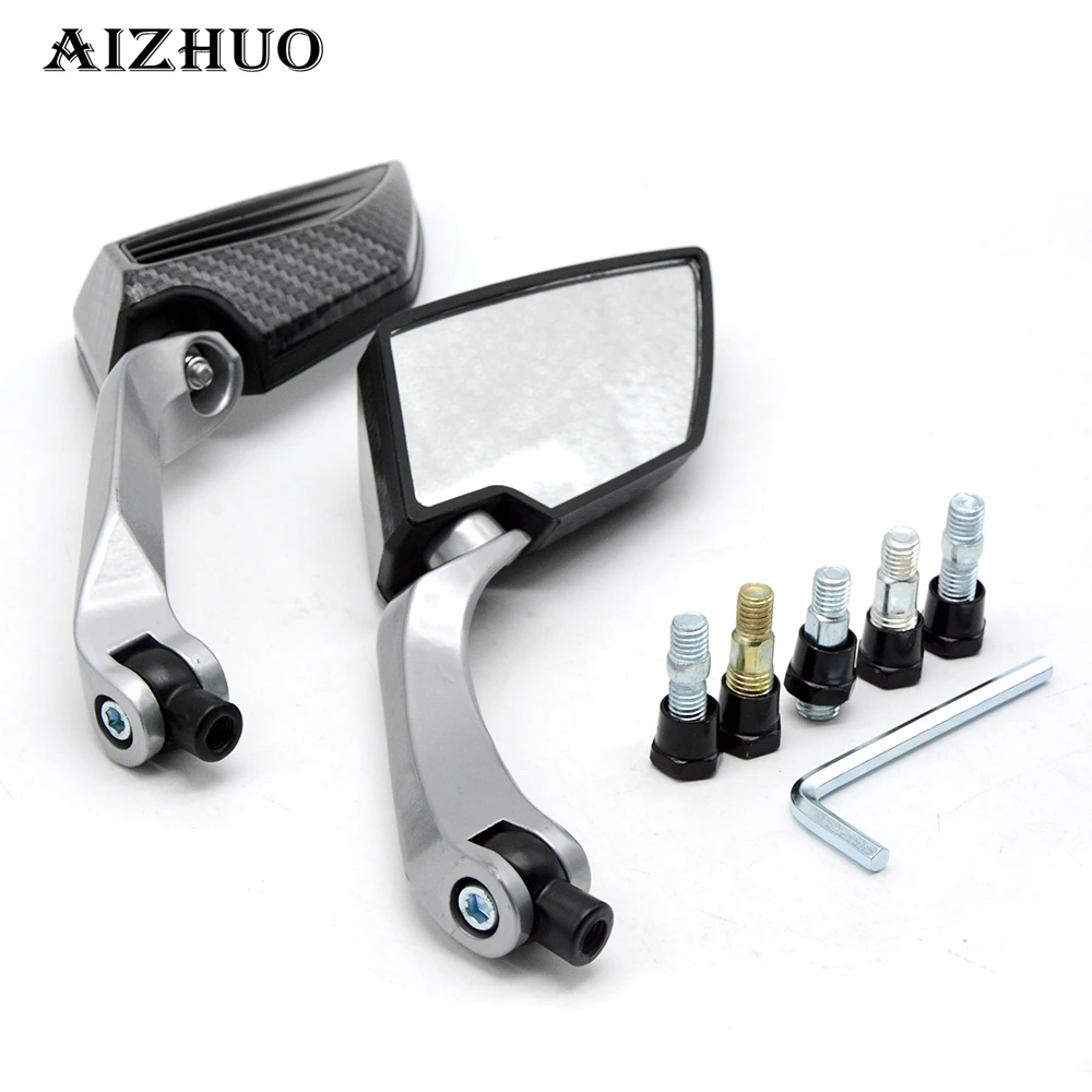 Универсальный 8 мм 10 мотоциклетное боковое зеркало заднего вида для Suzuki GSXR GSX R 600