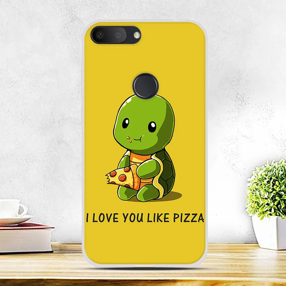 18 Case For Alcatel 1S 5.5 inch Case Silicone Soft TPU Back Shell Cover For Fundas Alcatel 1S 5024D 5.5" Cover Coque Capa - Цвет: 18