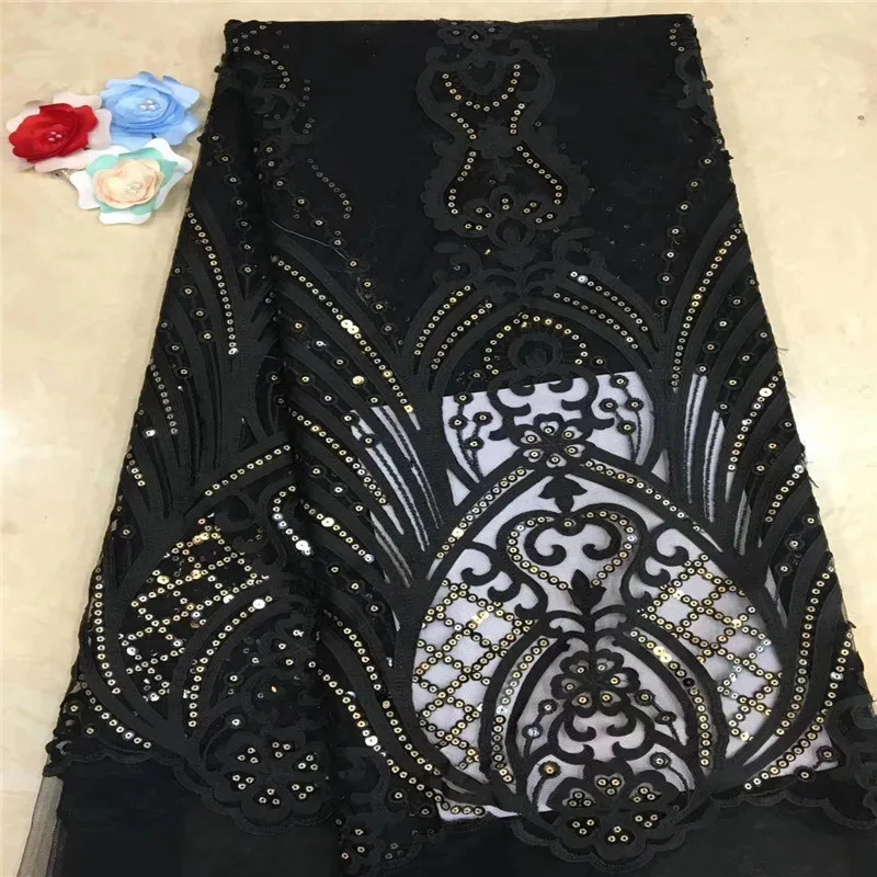 

Cassiel High Quality African Lace Fabric Purple French Net Embroidery Tulle Lace Fabric For Nigerian Wedding Party Dress
