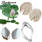 Силиконовая форма в виде листьев лотоса, цветов и овощей, форма для помадки, инструменты для украшения тортов, форма для шоколадной мастики, форма для сахарной мастики CS274