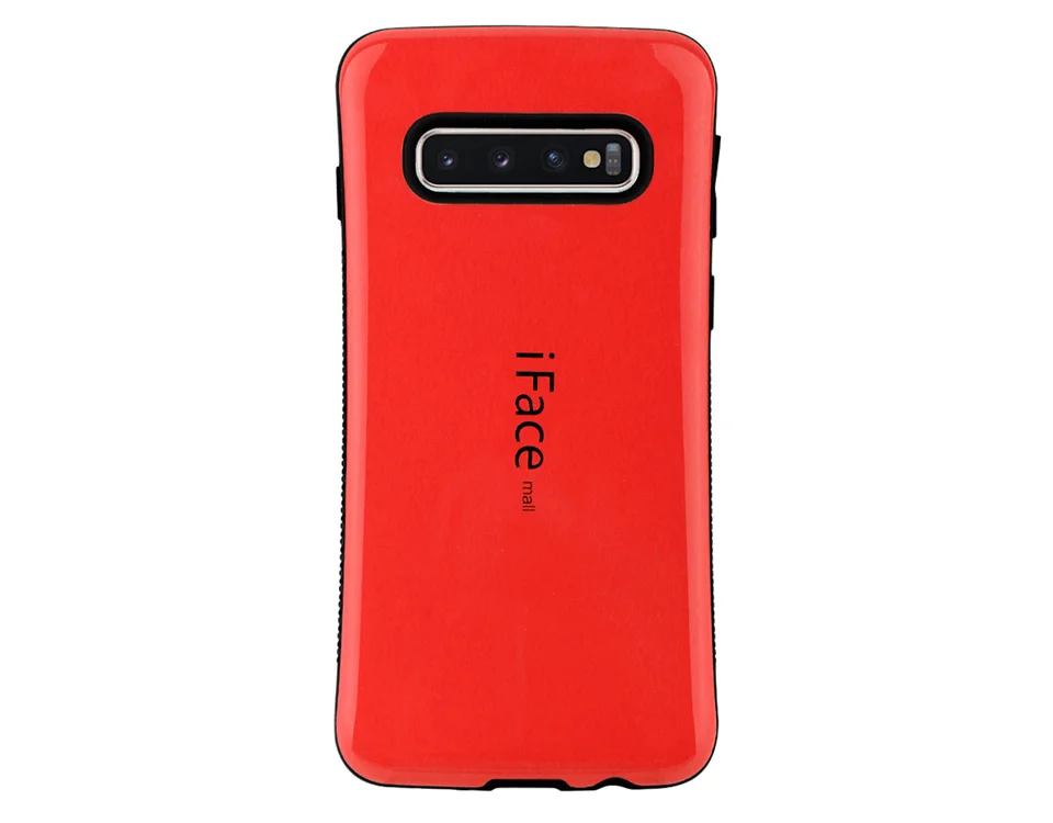 IFace Mall для samsung Galaxy S10 S10 Plus, чехол, противоударный, броня, роскошный чехол, TPU, жесткий, PC, гибридный, задняя крышка, чехол для телефона