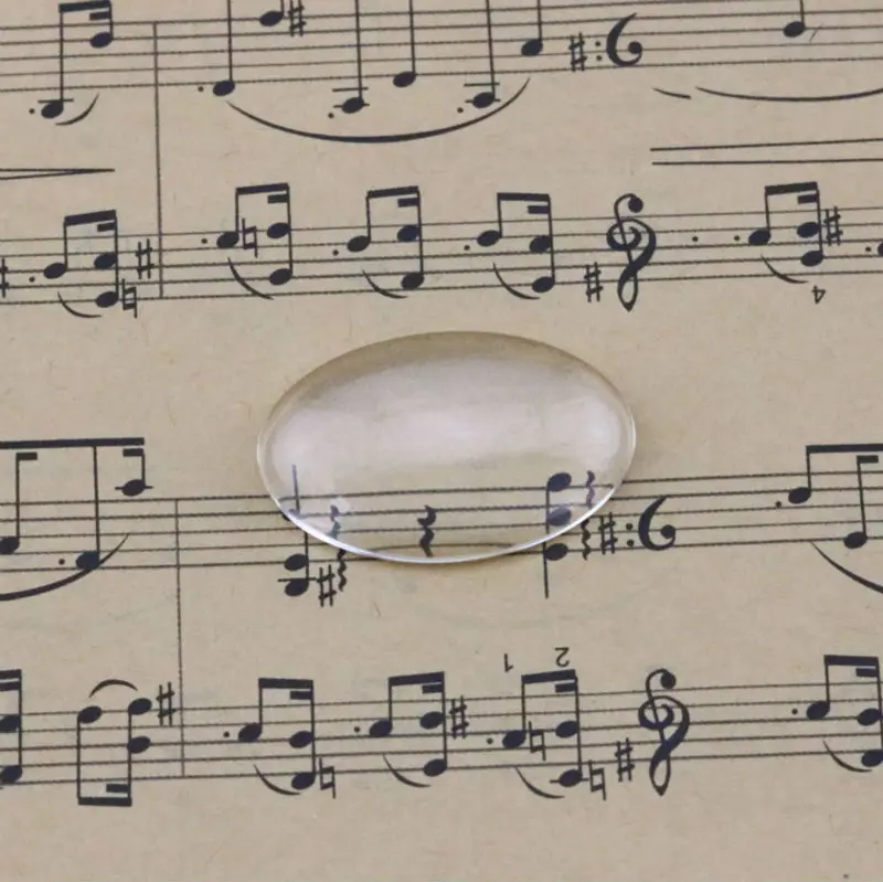 3 шт. прозрачные овальные Стразы для камня 30 х40 мм толщина 7 2 мм|crystal glass stone|flat back