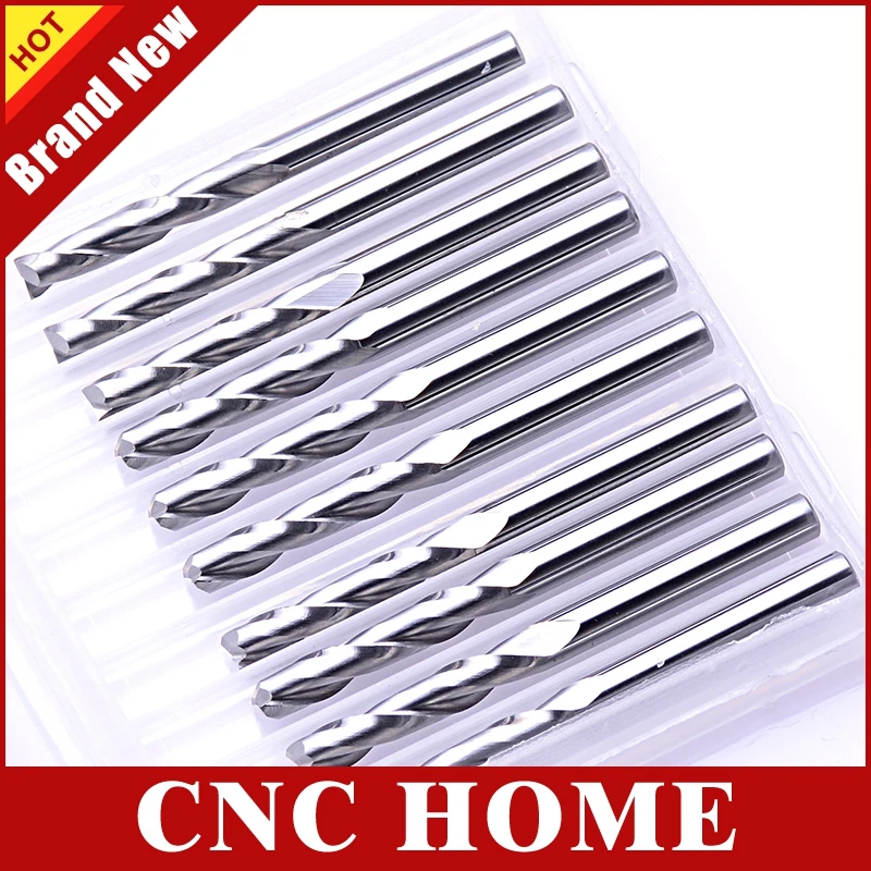 10 шт. 3 175*15 мм импортные карбидные фрезы концевые гравировальные инструменты 2