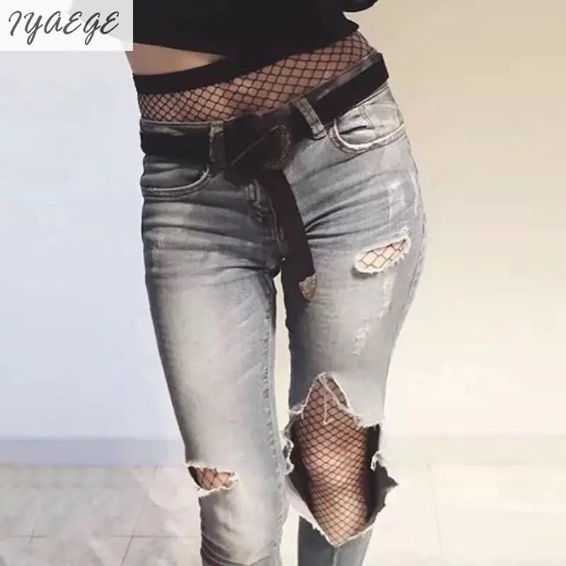 Сексуальная Kalgotki координатная сетка Чулочные изделия чулки в сетку для женщин