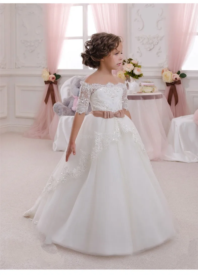 Высококачественные платья для девочек с цветочным принтом кружевные коротким