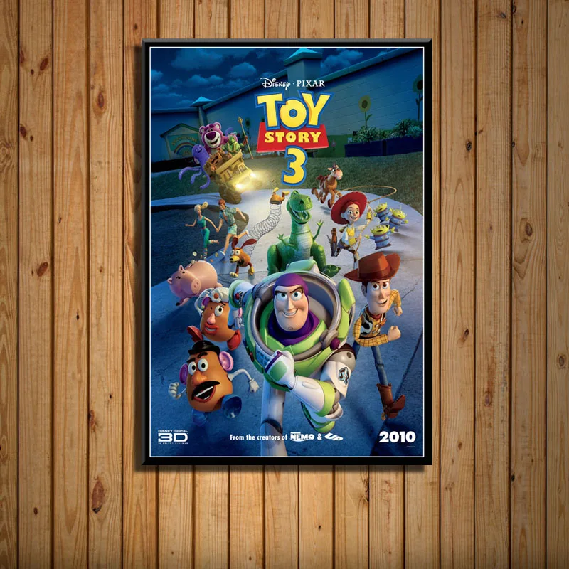 Posters and Prints Toy Story 4 Movie Poster Wall Art Picture Canvas Painting for Room Home Decor - Цвет: 0008