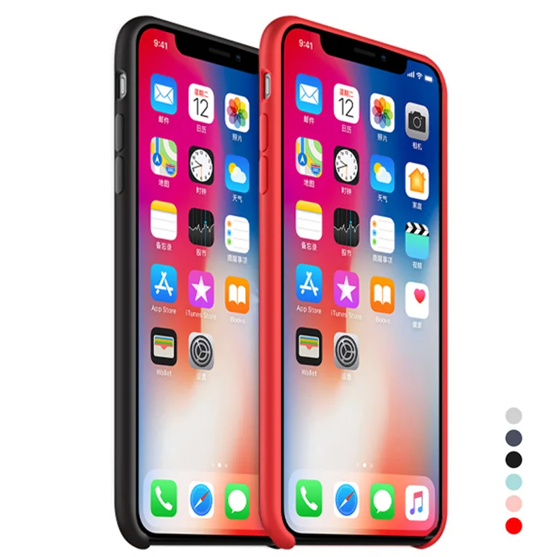 Portefeuille для iPhone 7 Чехол жидкий силиконовый гель Резина противоударный задняя