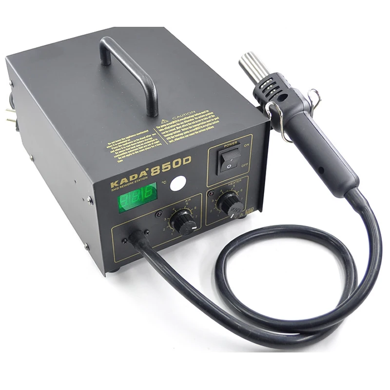 Тепловая пушка 270 Вт паяльная станция KADA 850D система SMD|kada 850|kada solderingkada hot air |