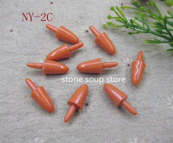 30-150 шт пластиковые игрушки нос(без шайбы) мини Снеговик нос Diy Орнамент Рождественские украшения Ремесло