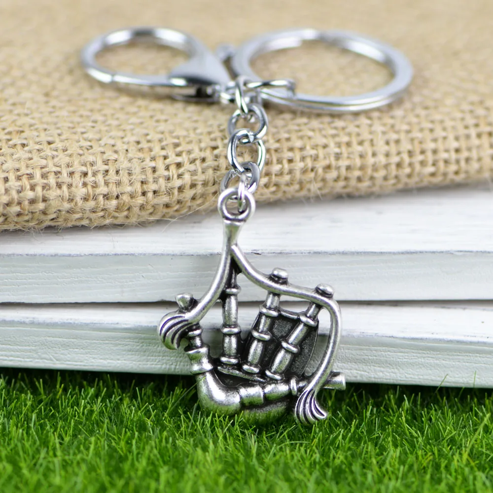 Шотландский брелок для ключей мужской текстурированный шотландский рюкзак