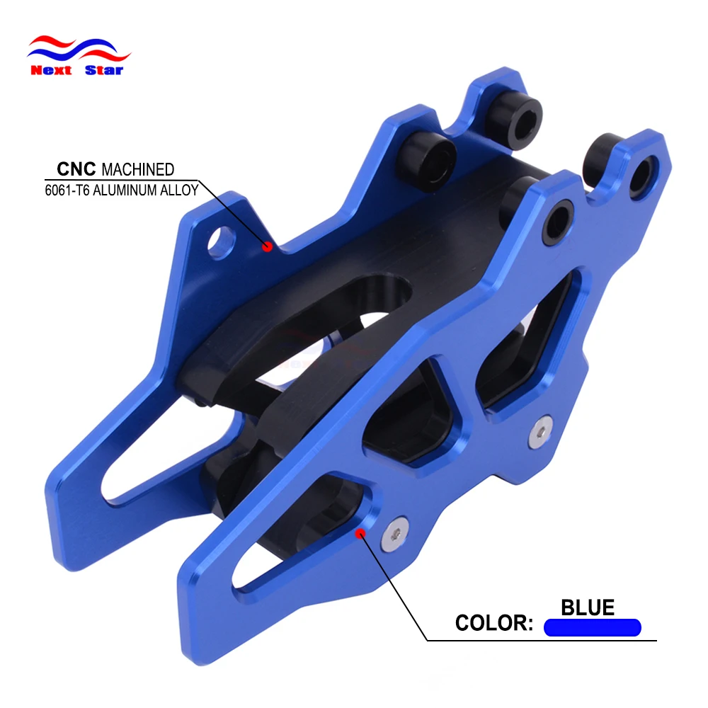 Защитный проводник цепи мотоцикла Алюминий для YAMAHA YZ WR 125 250 250X 450F 450 F FX 2006 07 08 09, 10, 11, 12, 13, 14, 15, 16, 17, 18, 19 лет