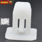 Фиксатор заклепок для автомобильного бампера, белого цвета, 50 шт.