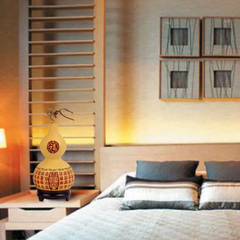 Павильон натуральная тыква резные украшения роспись на удачу|draw drawings|gourd artart draw |