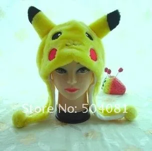 

Christmas WINTER cap cosplay Beanies hat /many styles cartoon hats Anime Poke mon Pika chu performances props Plush Fashion hat