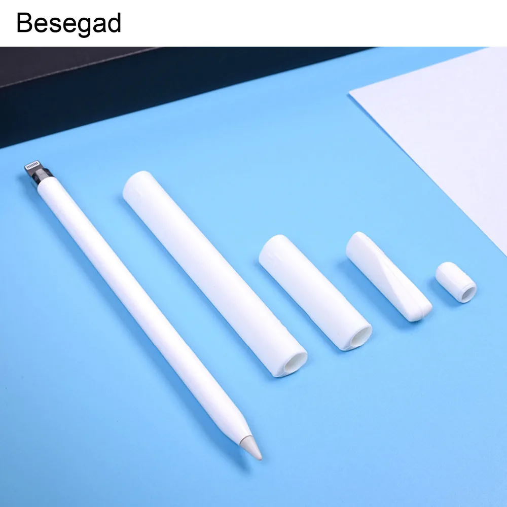Силиконовая сменная крышка Besegad чехол наконечник протектор 2 шт. держатель для