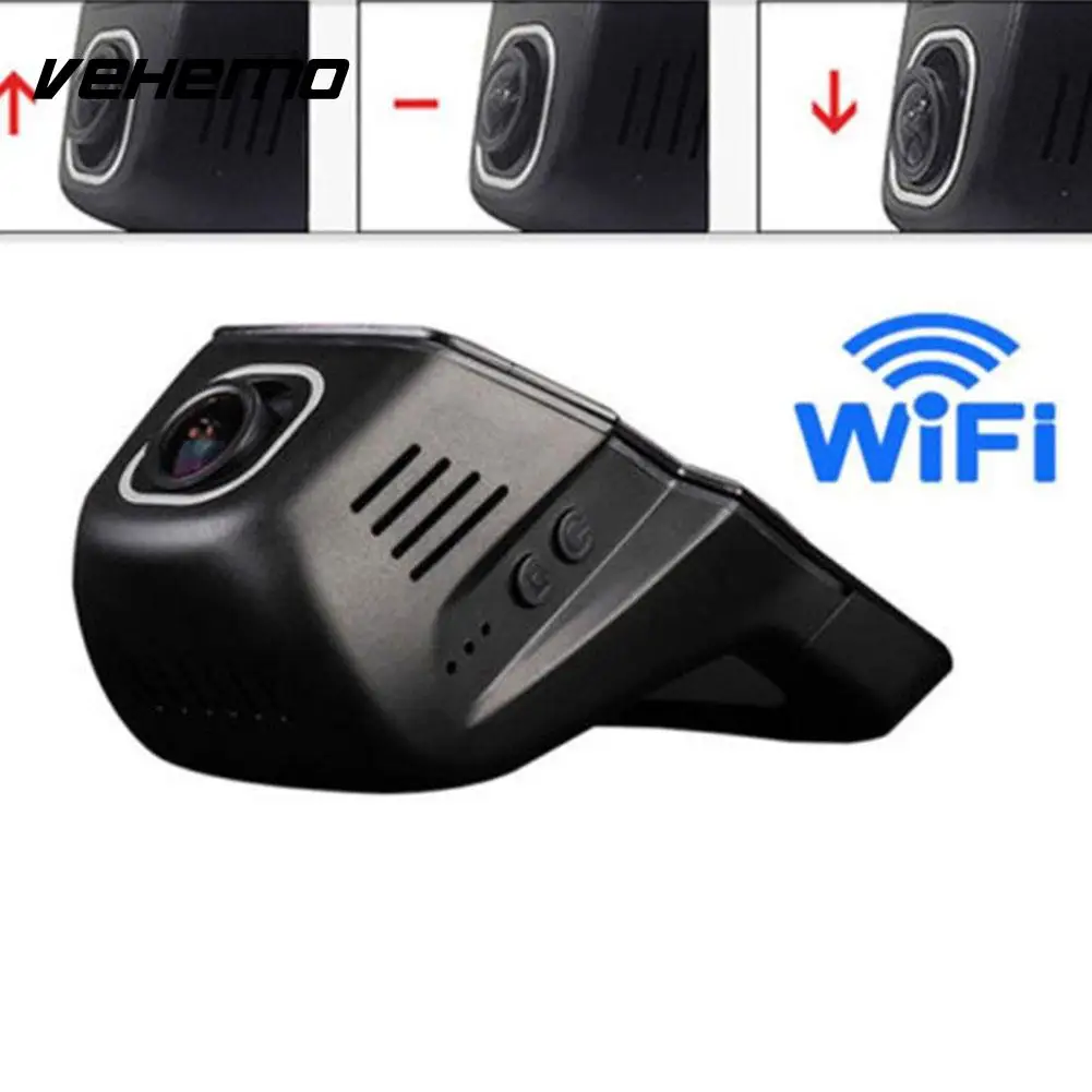 HD 1080 P Wifi Автомобильный dvr ночного видения Универсальный рекордер для вождения