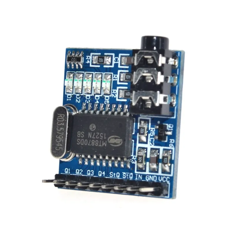 WAVGAT 1 шт. MT8870 DTMF декодирование голоса модуль телефона