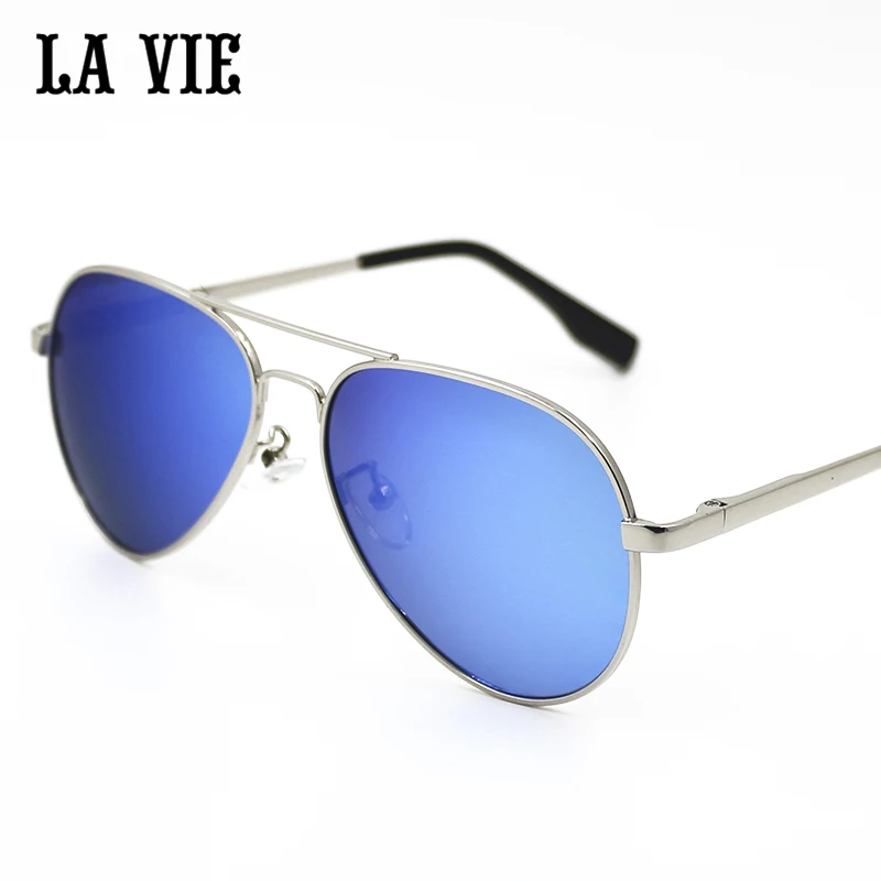 

Детские солнцезащитные очки LA VIE, классические очки в стиле ретро, в стиле пилота, с оправой из сплава, UV400, LV3025L