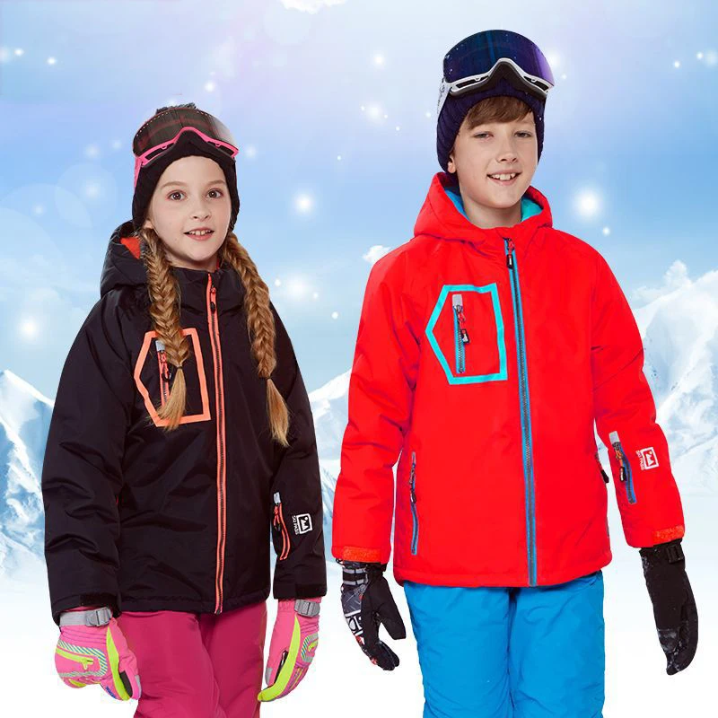 Детский лыжный комплект одежда для мальчиков уличные лыжные костюмы сноуборда