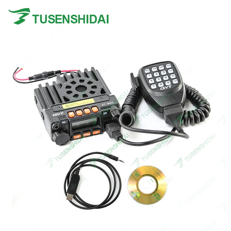 Оригинальный мобильный автомобильный радиопередатчик QYT KT 8900 VHF 136 174 МГц UHF 400 480 с