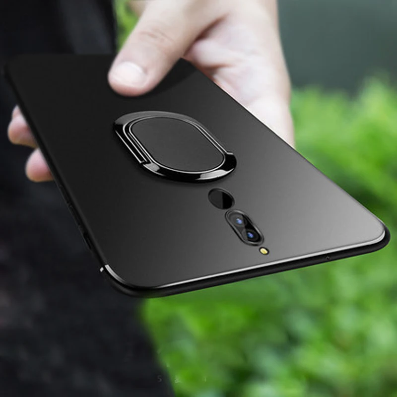 Силиконовый чехол Oneplus 6 роскошный магнитный автомобильный из ТПУ мягкий