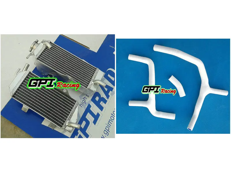 Алюминиевый радиатор + шланг для SUZUKI RMZ450 RMZ 450 2007 07 RH &amp LH GPI high-per | Автомобили и