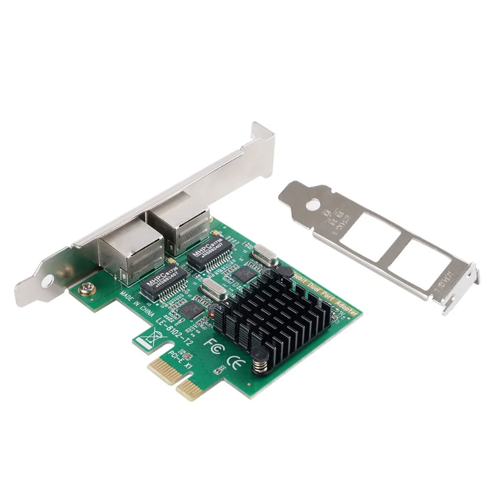 ORICO 2 порта PCIE к Gigabit сетевому адаптеру для ноутбука поддержка настольного