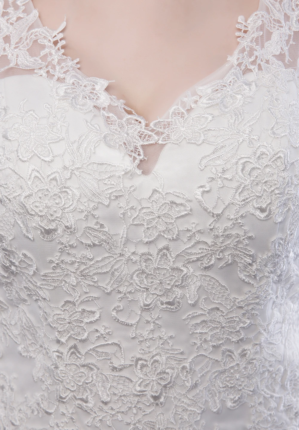 2017 настоящие фото trouwjurk свадебное платье с кружевной аппликацией Vestido De Noiva