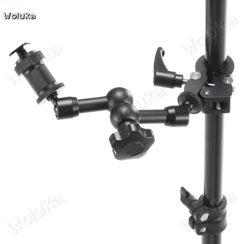 7 дюймовый магический кронштейн + зажим маленького краба Фотографическая лампа