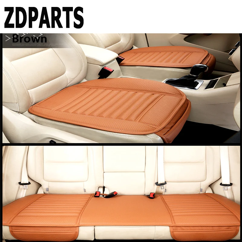 ZDPARTS 4 вида цветов кожаные чехлы для сидений автомобиля Hyundai i30 ix35 ix25 Solaris Tucson 2017 Mazda
