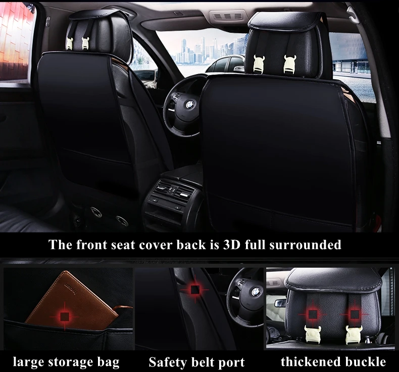 5 сидений автомобиля чехол для Lada 110/111/112/granta/kalina/priora/niva/largus/vesta/samara/Xray подходит для большинства хэтчбек, внедорожник, седан, автомобиль
