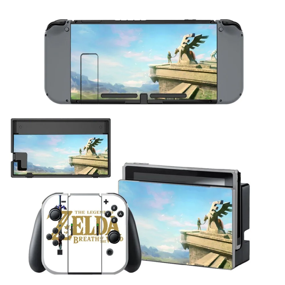 Популярная Игровая наклейка для консоли Nintendo Switch и контроллера Legend of Zeld a