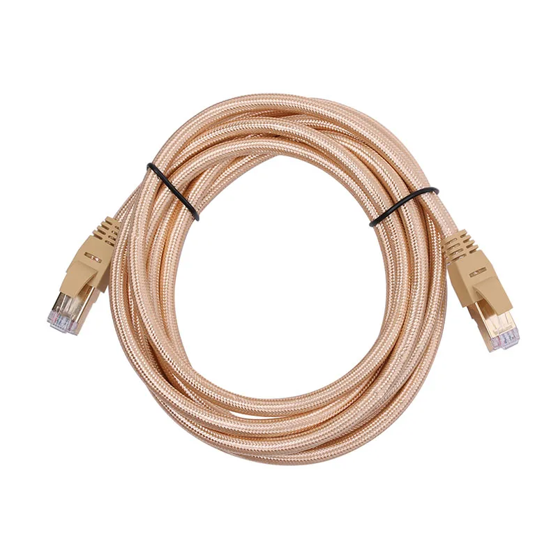 Высококачественный Ethernet кабель RJ45 Cat7 Lan кабели UTP сети Интернет шнур для