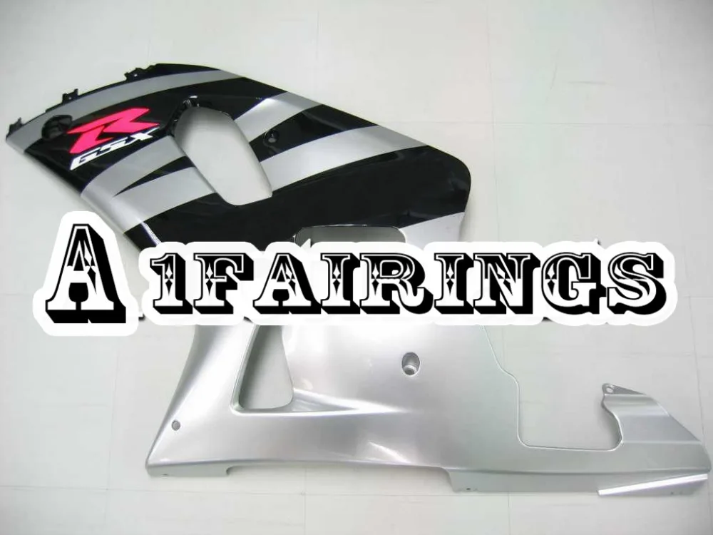 Silver Black Full Motorcycle Cowlings For Suzuki 2001 2002 2003 GSXR600/GSXR750 K1 01 02 03 Complete Body Frames | Автомобили и